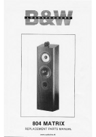 Bowers & Wilkins Matrix 804-Service-manual-ADNA